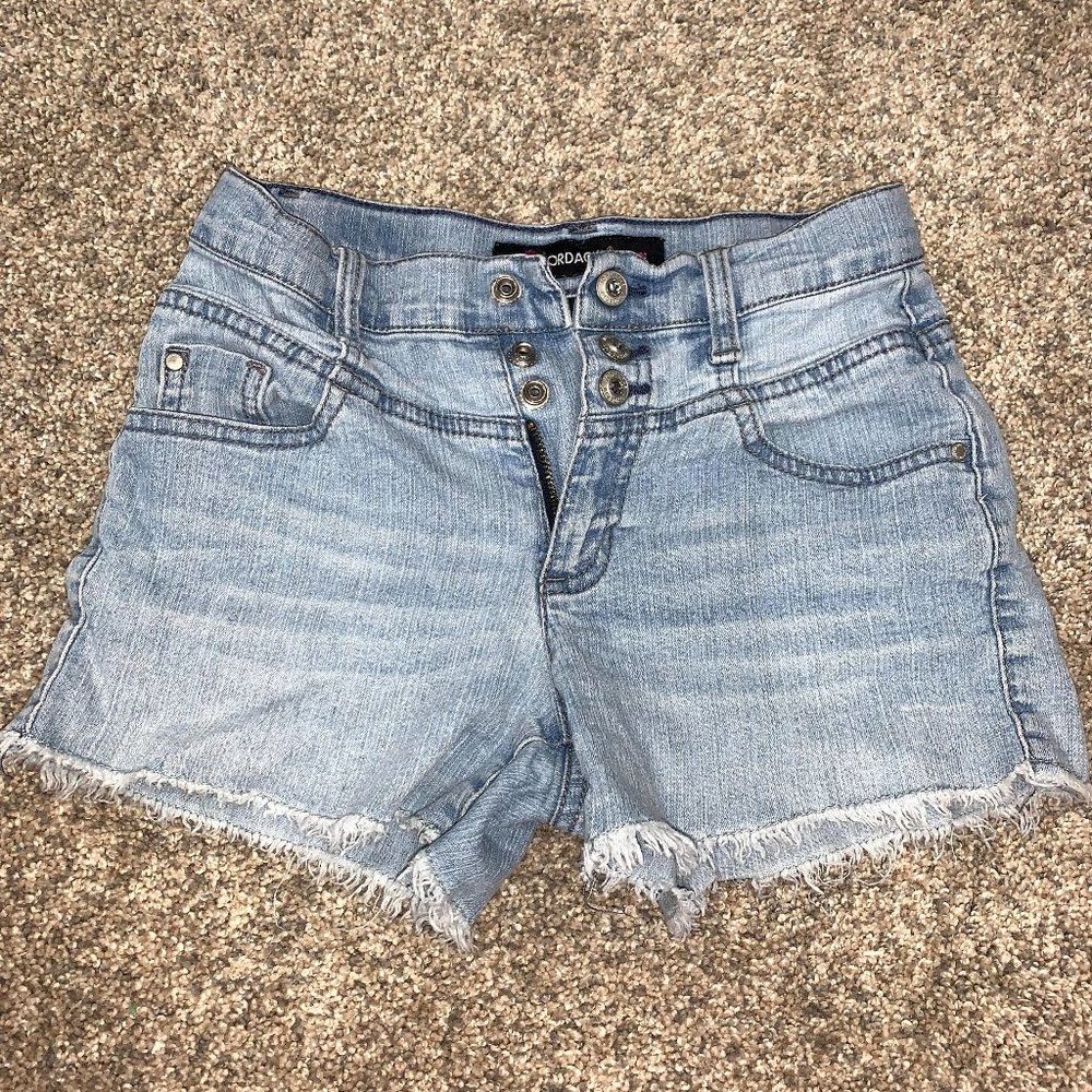 Jordache High Waisted Jean Shorts